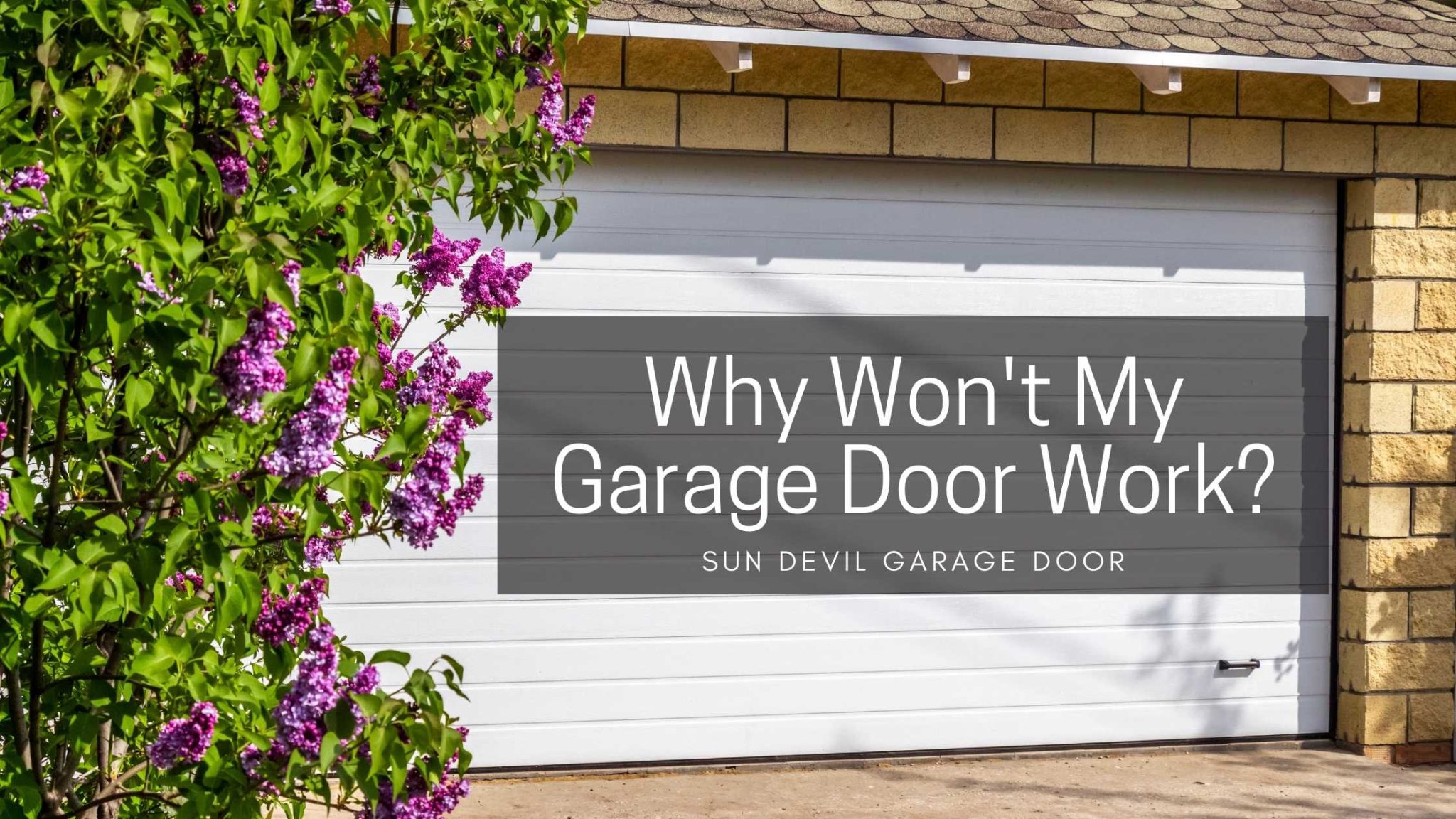 Why Won’t My Garage Door Work? Sun Devil Garage Door