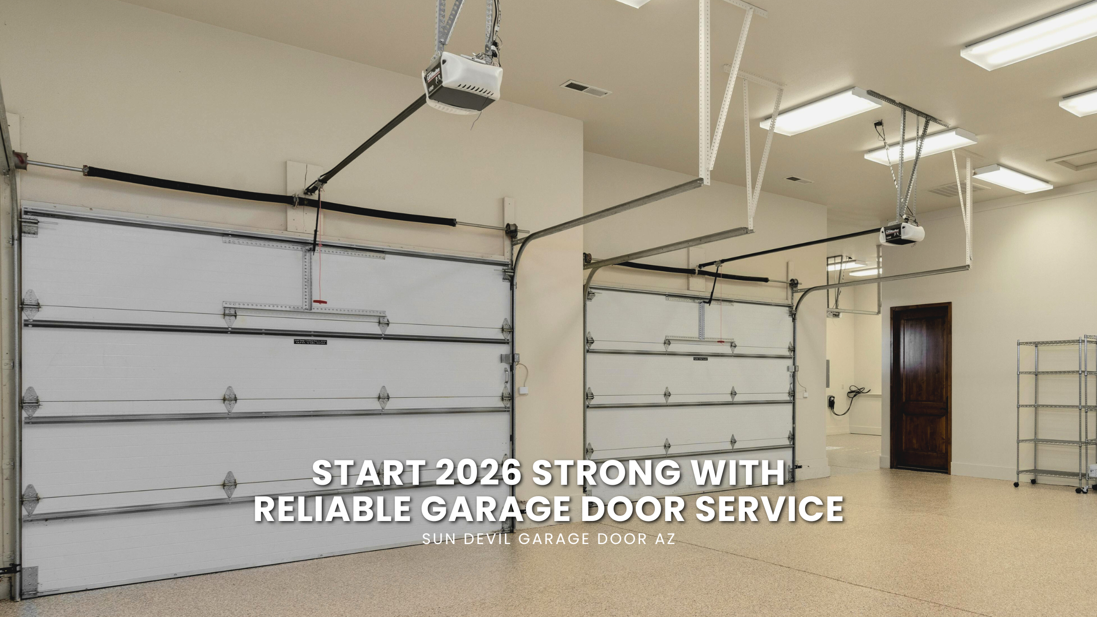 Start 2026 Strong with Reliable Garage Door Service