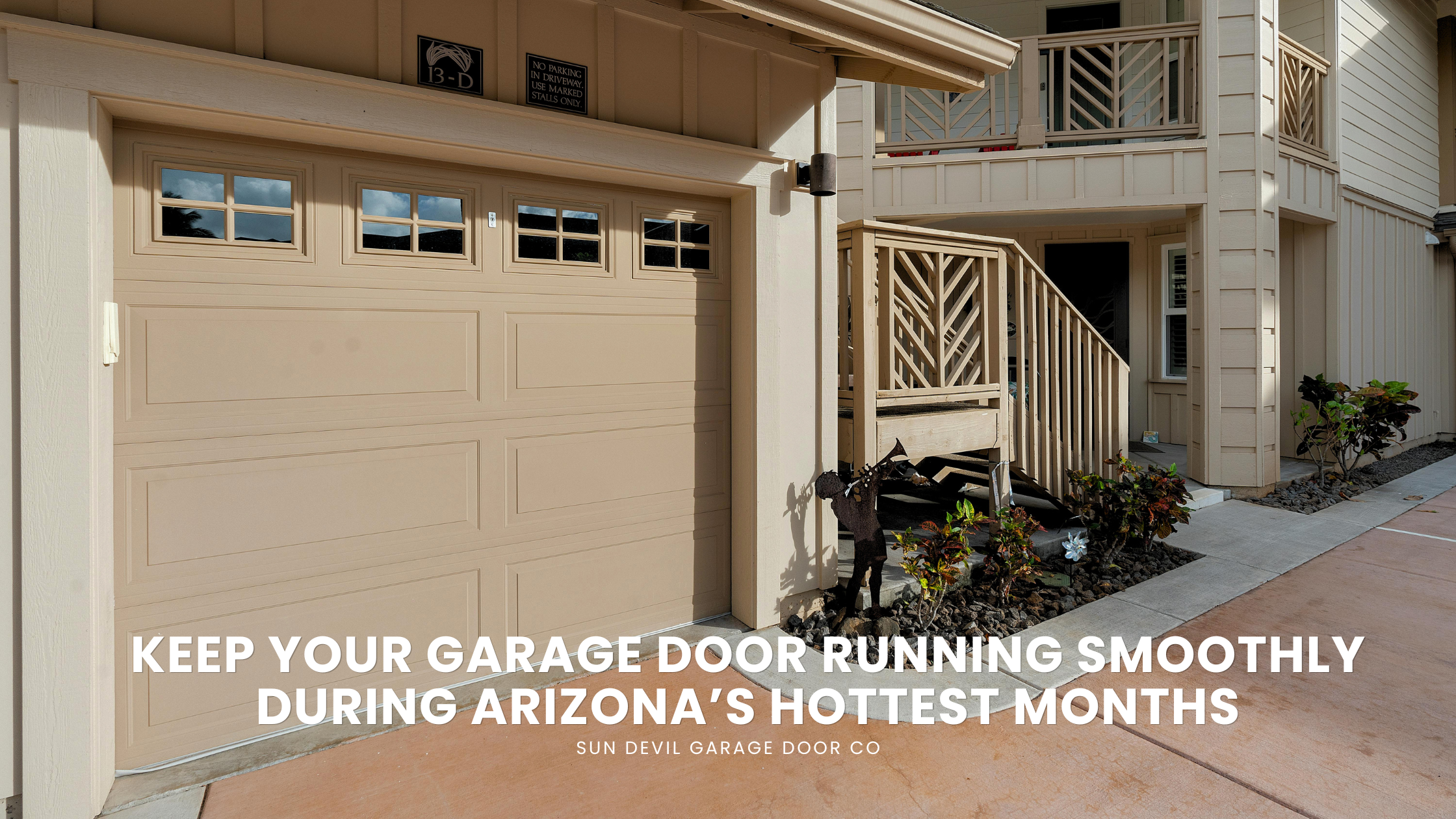 Keep Your Garage Door Running Smoothly During Arizona’s Hottest Months